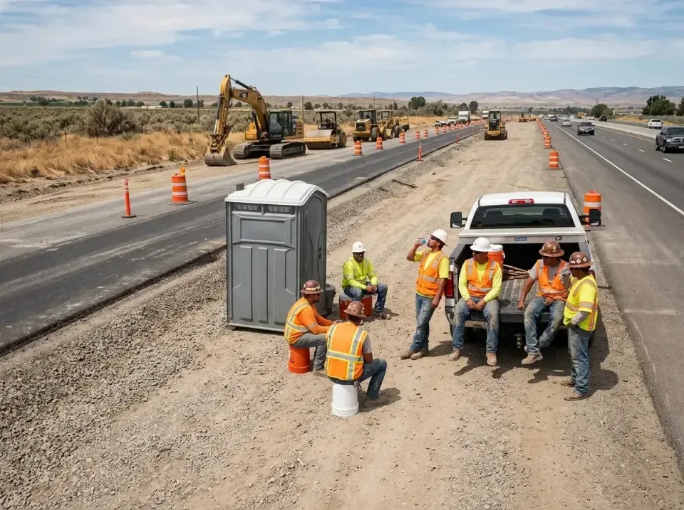 highway-road-construction-crew-007 — frequently asked questions, Porta Potty and Restroom Rentals in Adelanto, CA